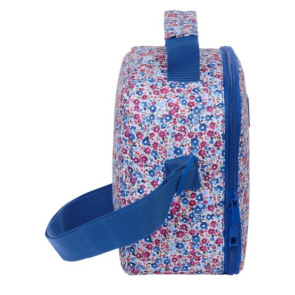 Термическая коробочка для завтрака Nait Nait Flores coimbra azul Синий 20 x 20 x 15 cm