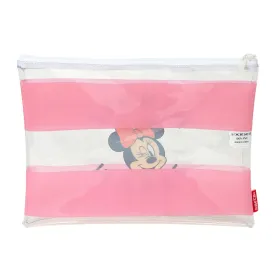 Lasten vessalaukku Minnie Mouse Beach Pinkki Läpinäkyvä