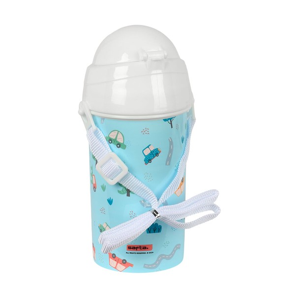 Бутылка с водой Safta Coches Синий PVC 500 ml