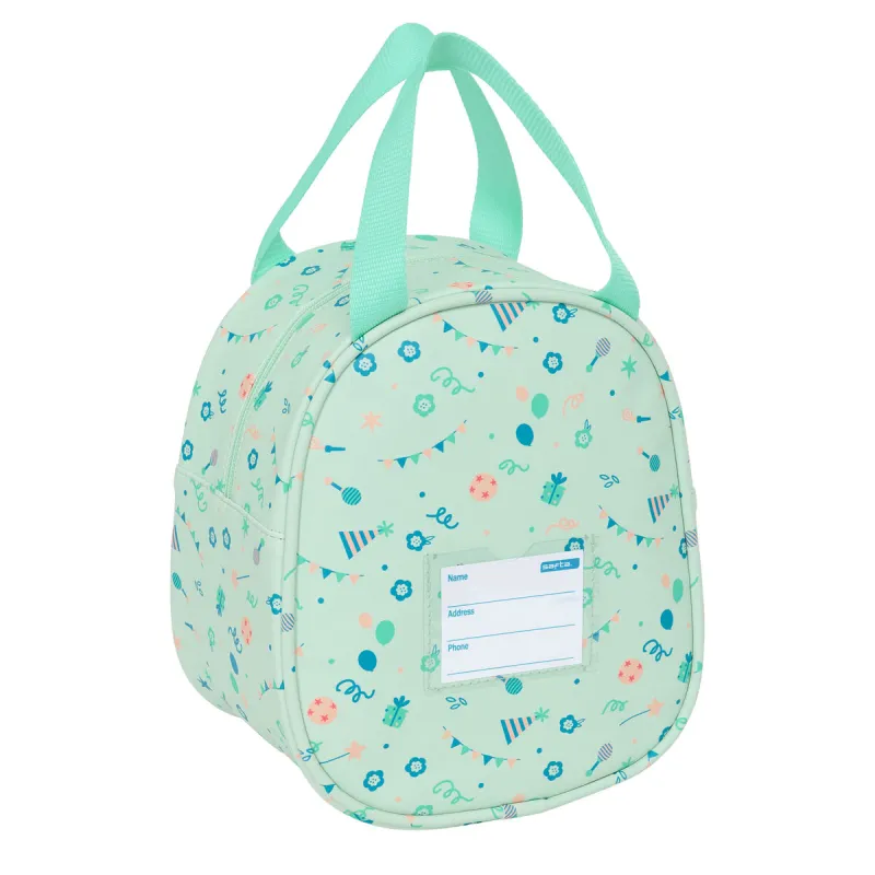 Термическая коробочка для завтрака Safta Fiesta Зеленый 19 x 22 x 14 cm