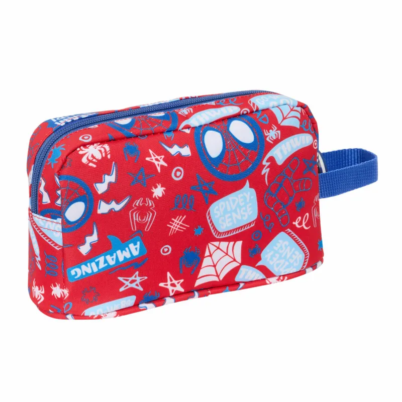 Термическая коробочка для завтрака Spider-Man Rescue Синий Красный 21,5 x 12 x 6,5 cm