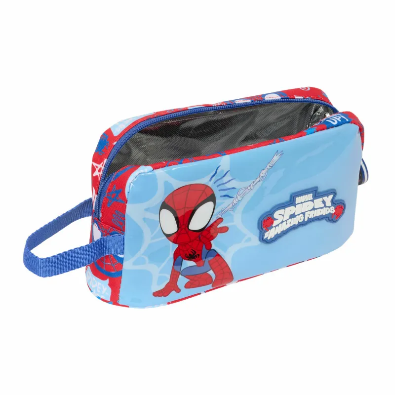 Термическая коробочка для завтрака Spider-Man Rescue Синий Красный 21,5 x 12 x 6,5 cm