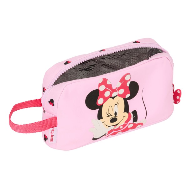 Термическая коробочка для завтрака Minnie Mouse Naive Розовый 21,5 x 12 x 6,5 cm