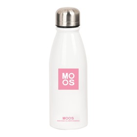Water bottle Moos Passion Multicolour Polyester Metal Recycled 500 ml