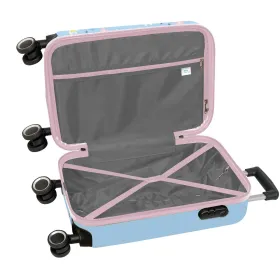 Cabin Trolley Stitch HAPPY Celeste 20'' 20 L 34,5 x 55 x 20 cm