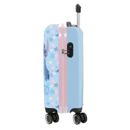 Cabin Trolley Stitch HAPPY Celeste 20'' 20 L 34,5 x 55 x 20 cm