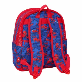 Pludmales mugursoma Spider-Man Zils Sarkans 30,5 x 24 x 18 cm Bērnu