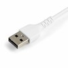 USB-Lightning Kaabel Startech RUSBLTMM15CMW Valge USB A