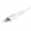 USB-Lightning Kaabel Startech RUSBLTMM15CMW Valge USB A