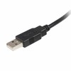 USB A uz USB B Kabelis Startech USB2HAB2M            Melns