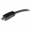 Kabelis Micro USB Startech UUSBMUSBMF6          Micro USB A Micro USB B Melns