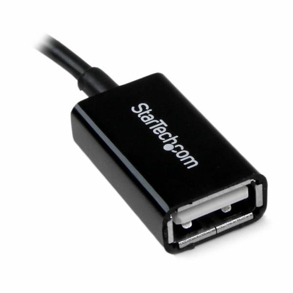 Kabelis Micro USB Startech UUSBOTG              USB A Micro USB B Juoda