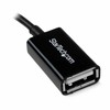 Cable Micro USB Startech UUSBOTG              USB A Micro USB B Black