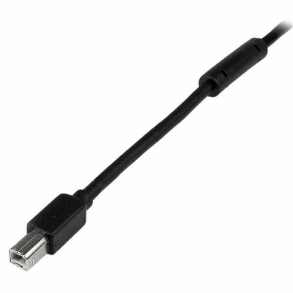 USB A - USB B kaapeli Startech USB2HAB65AC          Musta