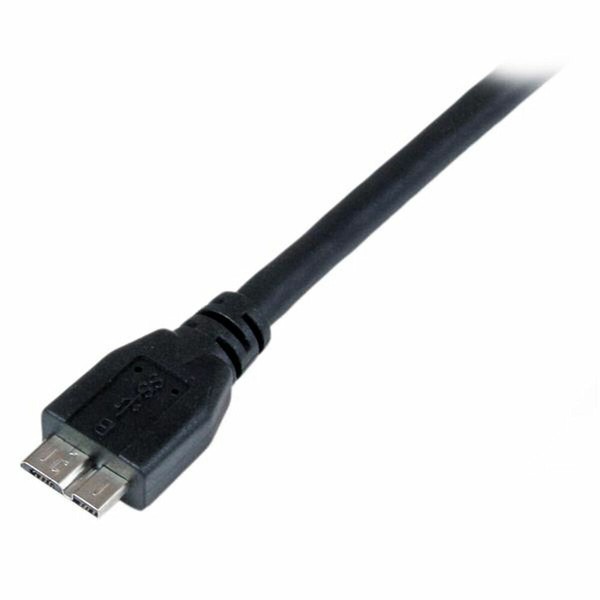 USB-kaapeli - Micro-USB Startech USB3CAUB1M           Musta