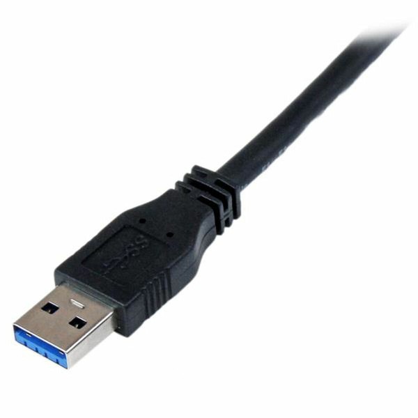 Универсальный кабель USB-MicroUSB Startech USB3CAUB1M           Чёрный