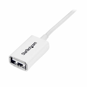 USB-Kaapeli Startech USBEXTPAA1MW         Valkoinen