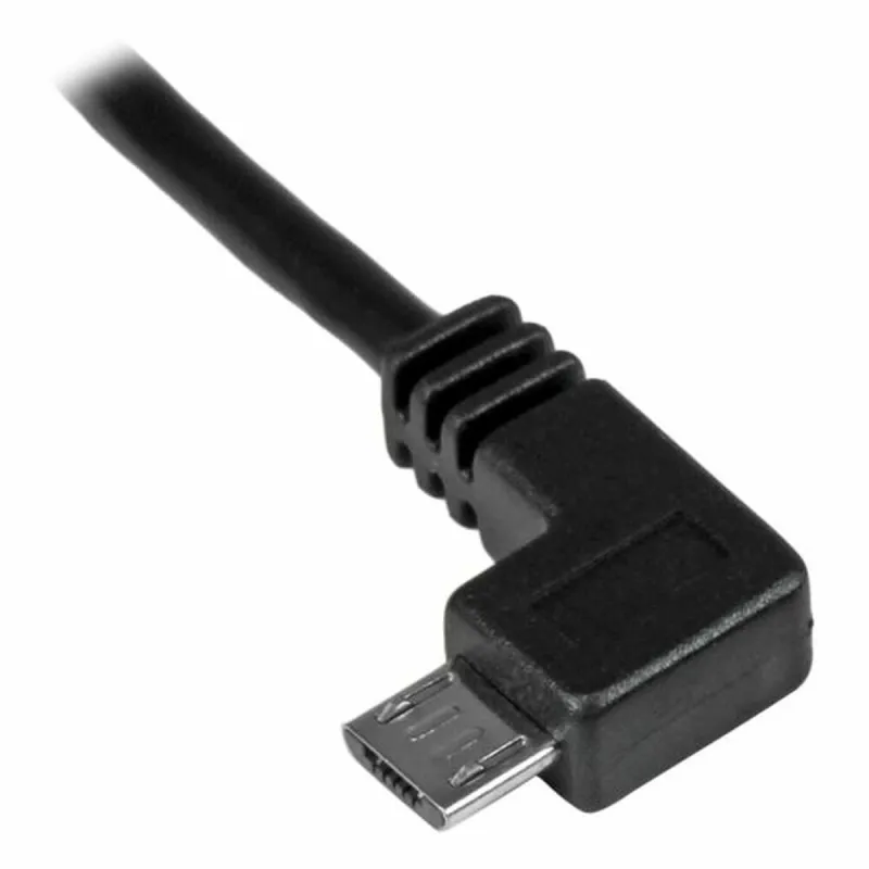 USB to mikro USB kabelis Startech USBAUB1MLA Melns 1 m