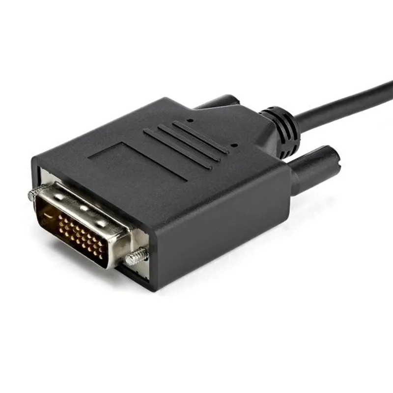 USB C – DVI adapteris Startech CDP2DVIMM2MB Juoda