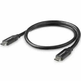 USB-C-kaabel Startech USB2C5C50CM Valge Must 50 cm