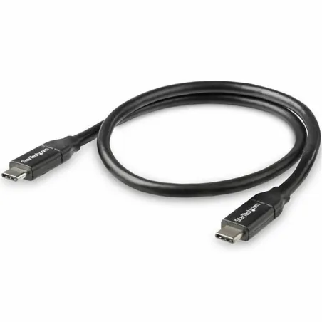USB-C-kaabel Startech USB2C5C50CM Valge Must 50 cm
