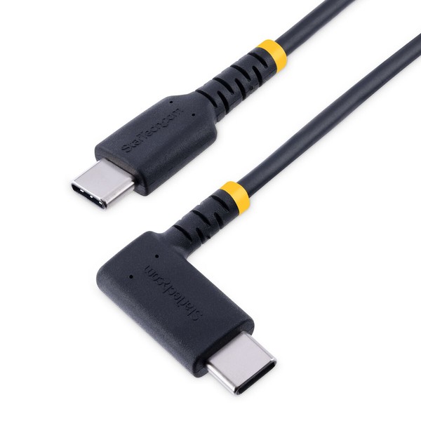 USB-C Kabelis Startech R2CCR-1M-USB-CABLE Melns 1 m