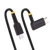 USB-C-kaabel Startech R2CCR-1M-USB-CABLE Must 1 m