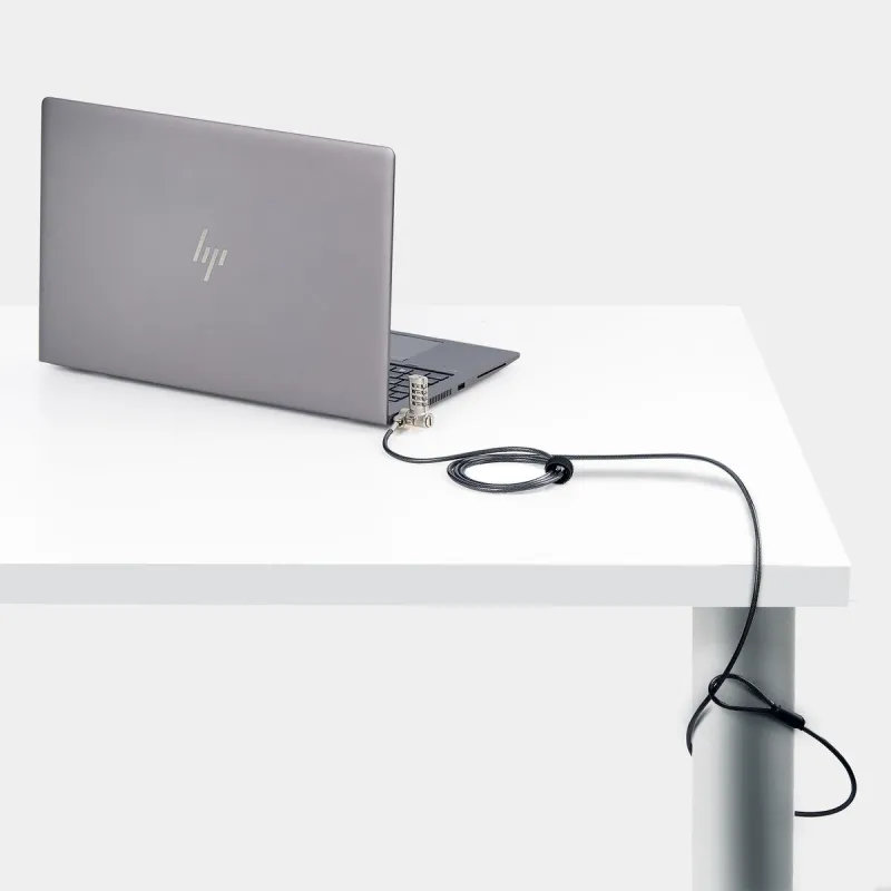 USB laidas Startech UNIVC4D-LAPTOP-LOCK Juoda / Pilka 2 m