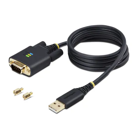 USB Kabelis Startech 1P3FFCB-USB-SERIAL Melns 1 m