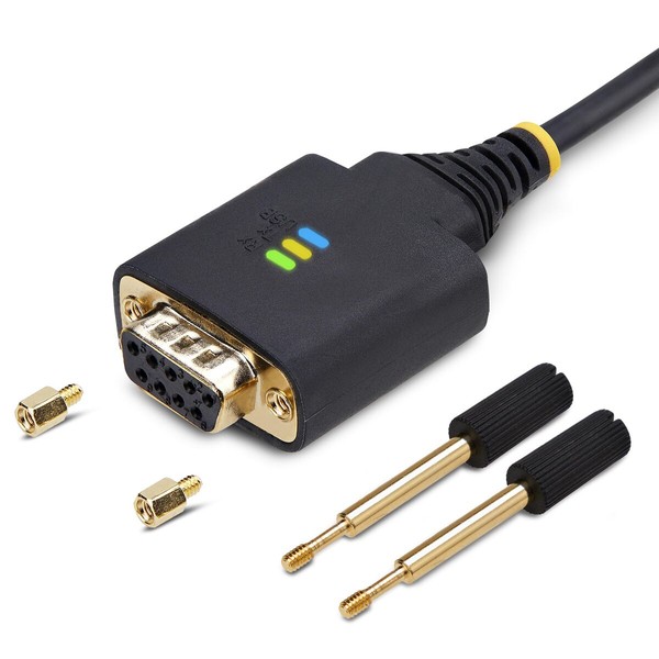 USB-Kaapeli Startech 1P3FFCNB-USB-SERIAL Musta 1 m