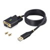 USB-Kaapeli Startech 1P3FFCNB-USB-SERIAL Musta 1 m