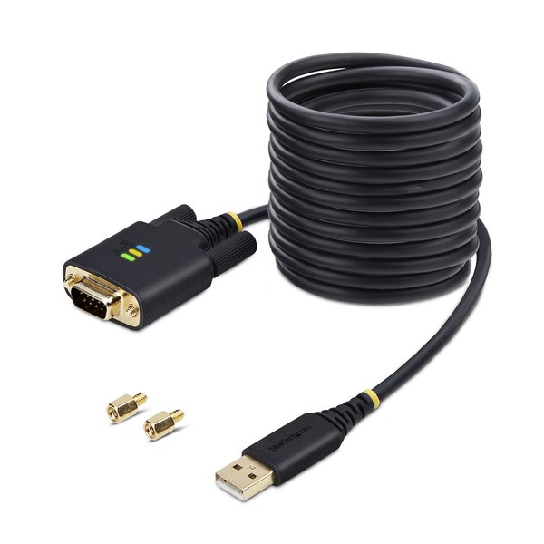 USB-кабель Startech 1P10FFC-USB-SERIAL Чёрный 3 m
