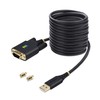 USB-kaabel Startech 1P10FFC-USB-SERIAL Must 3 m