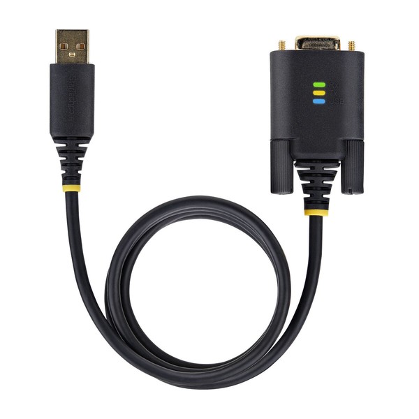 USB Kabelis Startech 1P10FFC-USB-SERIAL Melns 3 m