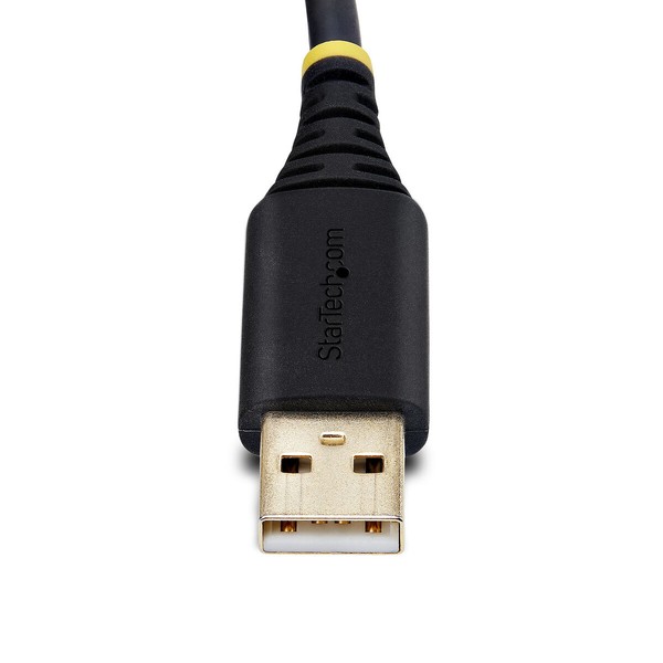 USB Cable Startech 1P10FFC-USB-SERIAL Black 3 m
