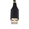USB Kabelis Startech 1P10FFC-USB-SERIAL Melns 3 m