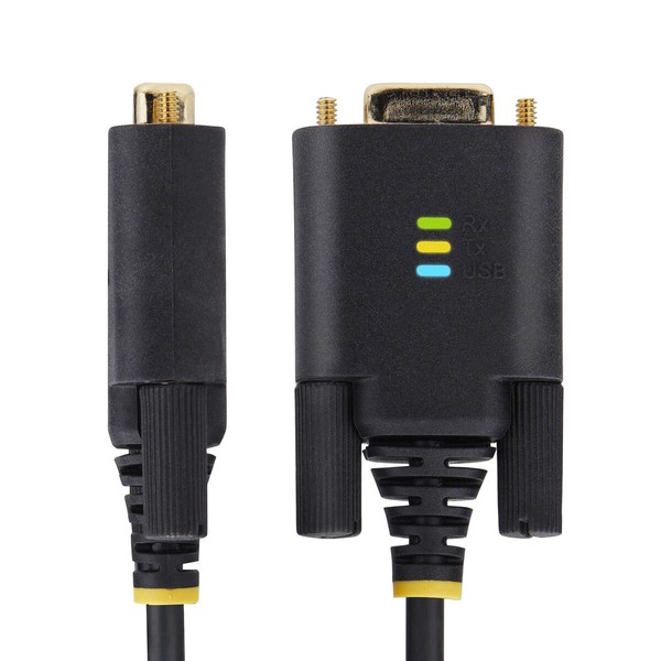 USB Cable Startech 1P10FFC-USB-SERIAL Black 3 m