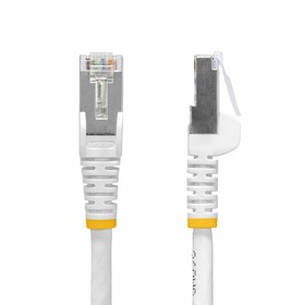 USB-kaabel Startech NLWH-50C-CAT8-PATCH Valge 50 cm