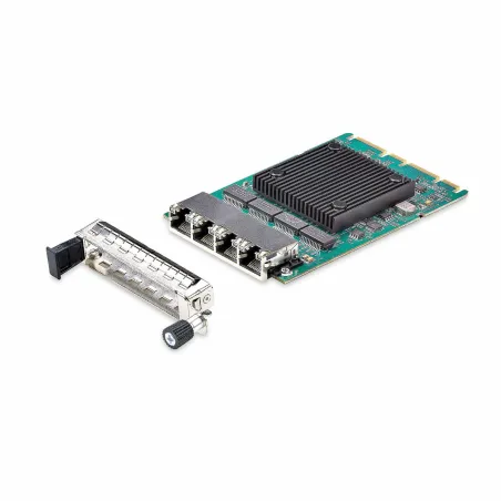 USB Kabelis Startech OR41GI-NETWORK-CARD Melns/Zaļš
