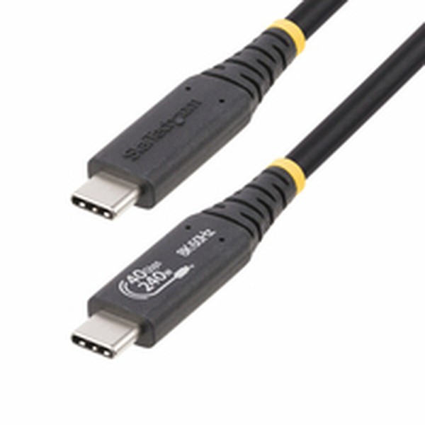 USB Kabelis Startech 50C-40G-USB4-CABLE Melns