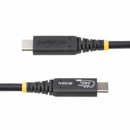 USB-кабель Startech 1M-40G-USB4-CABLE Чёрный 1 m