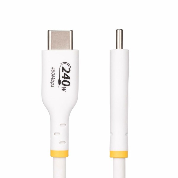 USB-kaabel Startech USB2EPR2MW Valge 2 m