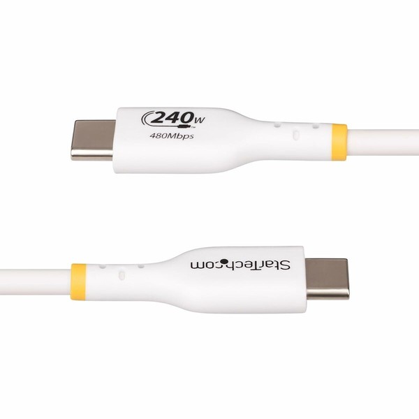 USB laidas Startech USB2EPR2MW Balta 2 m
