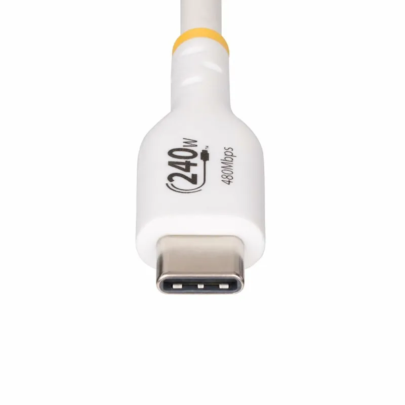 USB Kabelis Startech USB2EPR1MW Balts 1 m