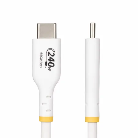 USB Cable Startech USB2EPR1MW White 1 m