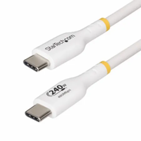 USB-kaabel Startech USB2EPR1MW Valge 1 m
