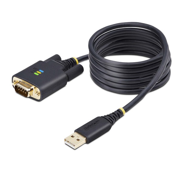 USB-адаптер Startech 1P6FFCN-USB-SERIAL Чёрный 2 m