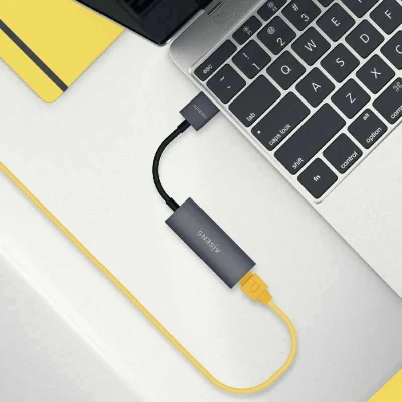 USB - Ethernet-adapteri Aisens A106-0708 Harmaa