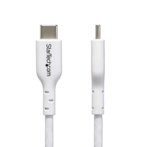 USB-C Kabelis Startech USB2CC1MNCWHE Balts 1 m