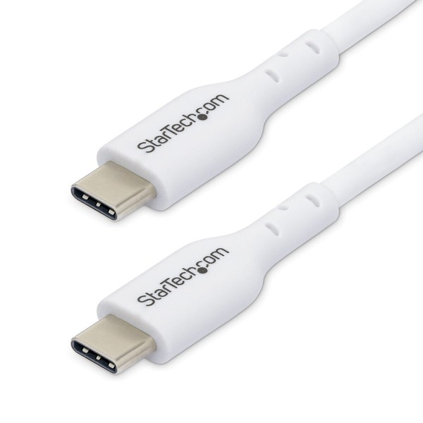 USB-C Kabelis Startech USB2CC1MNCWHE Balts 1 m